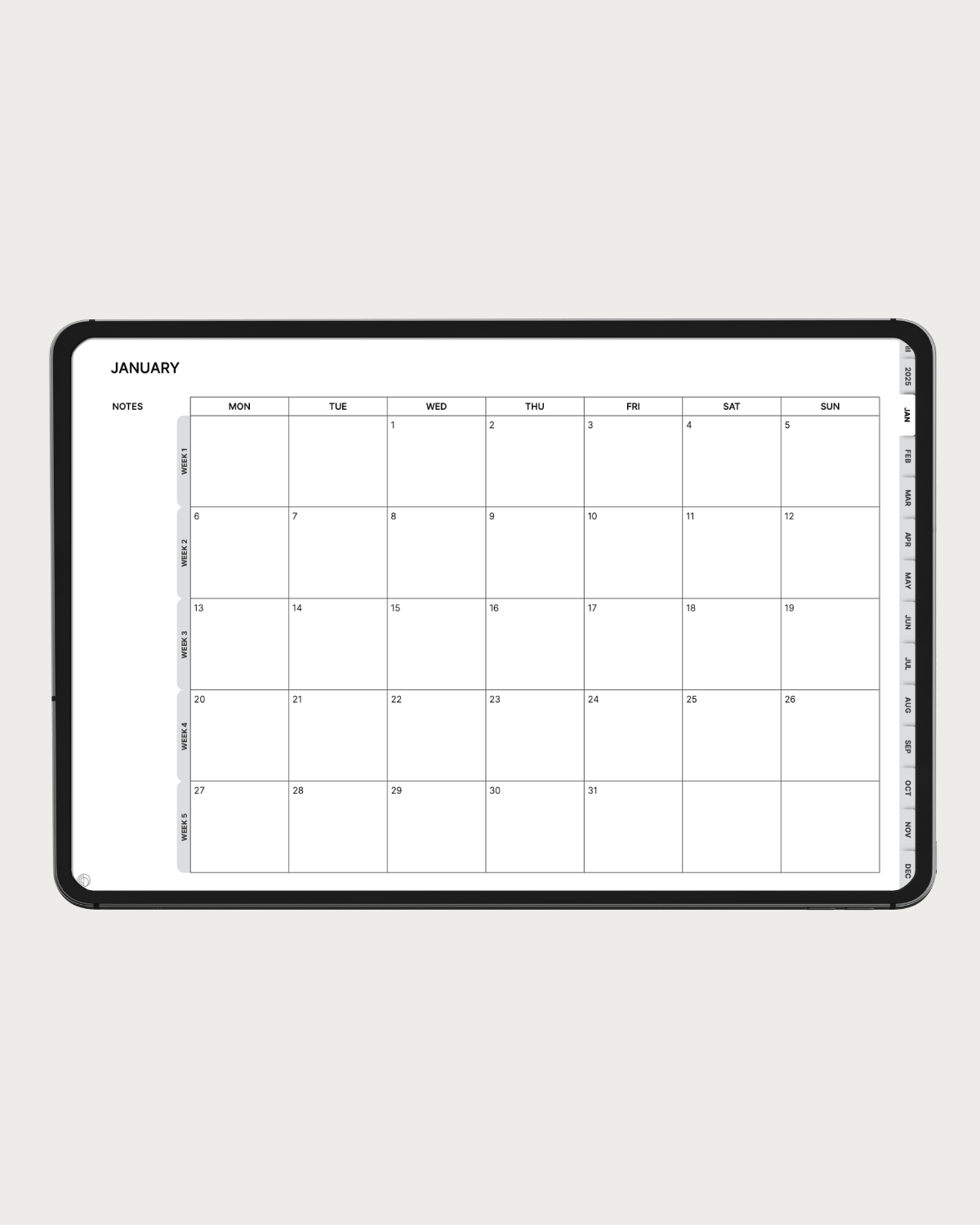 2025 Digital Planner